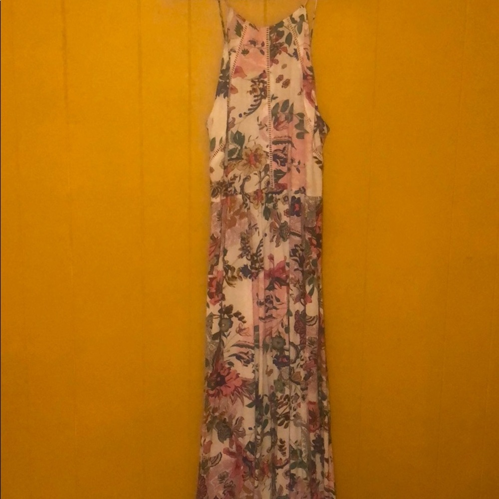 Floral maxi summer dress
